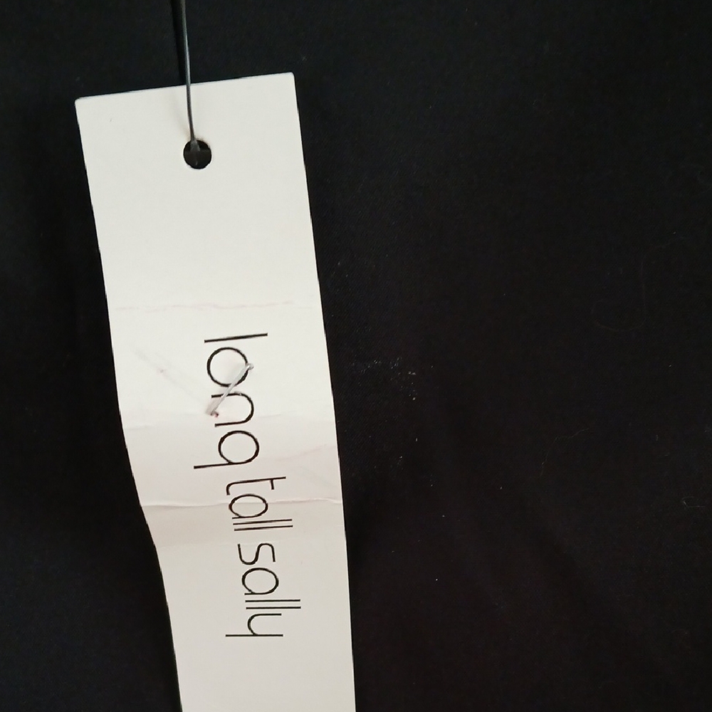 Long Tall Sally Black Pencil Skirt Knee-Length Workwear - Picture 2 of 4